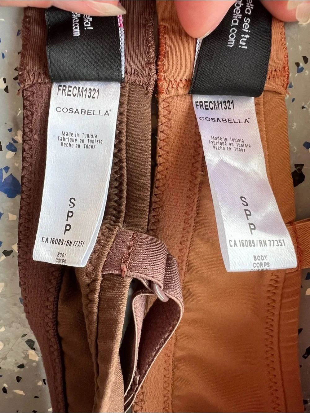 NWT Cosabella Free Cut Micro Tall Triangle Bralette 2-Pack Size S Uno Tre